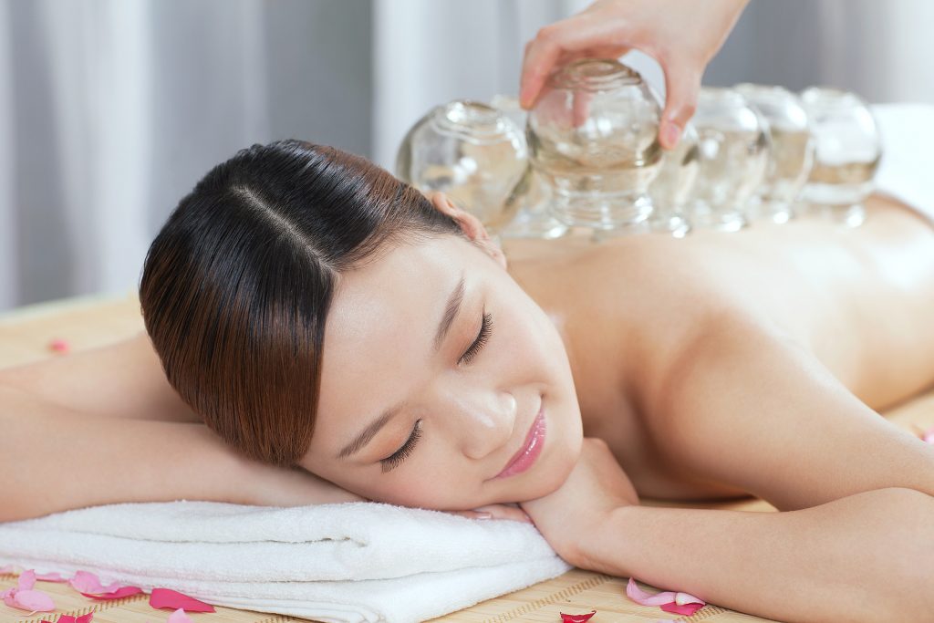 chinese cupping manchester - bigstock--a-Chinese-Medicine-Cupping-Of-60049232